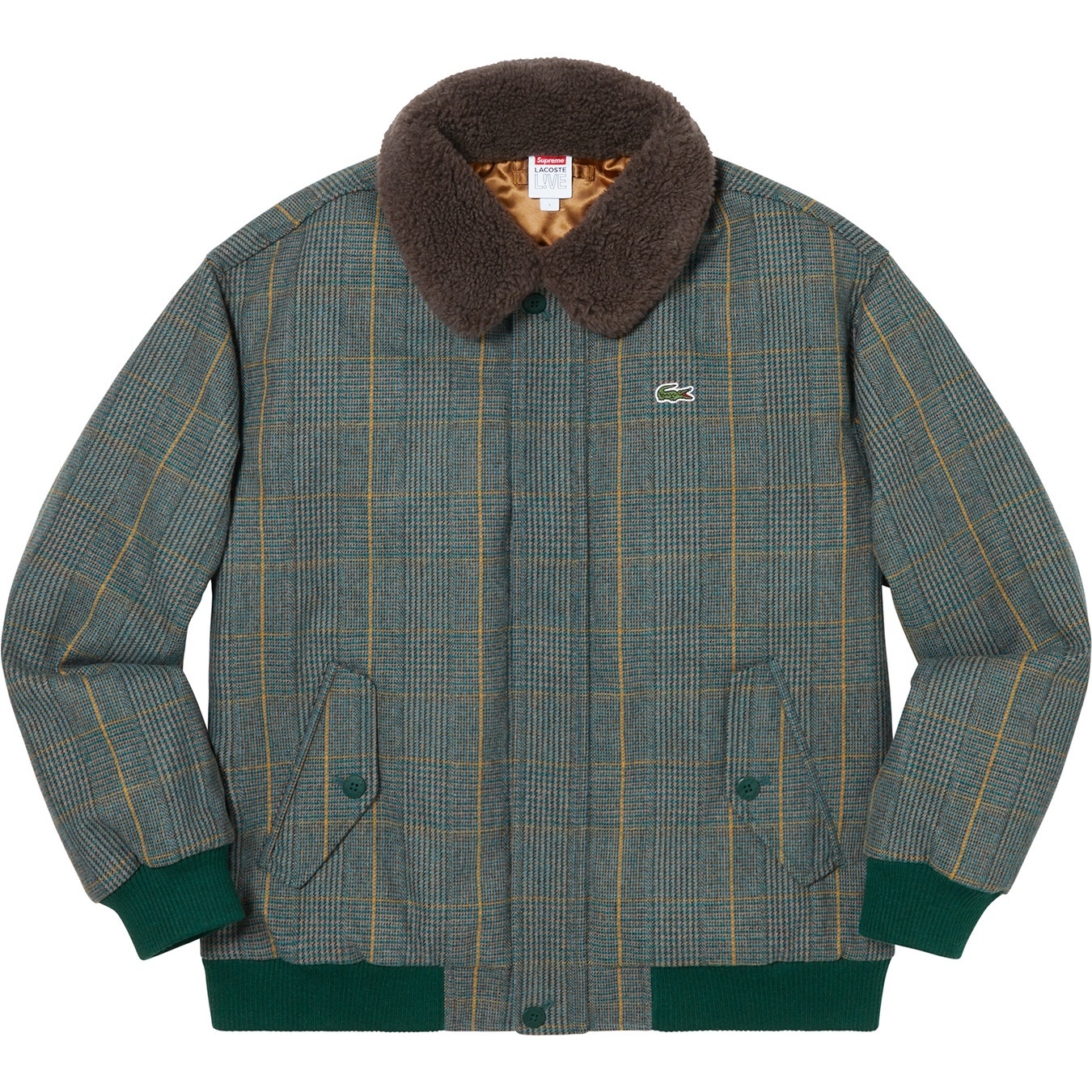 Supreme®/LACOSTE Wool Bomber Jacket view 2